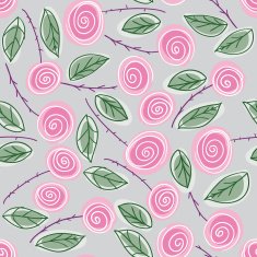 Endless rose pattern N3