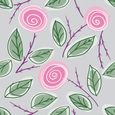 Endless rose pattern N4