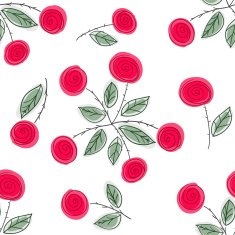 Endless rose pattern N6