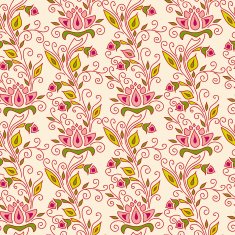 Seamless with vintage pattern N73
