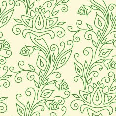 Seamless with vintage pattern N76