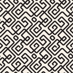 Seamless line pattern tile background geometric N10