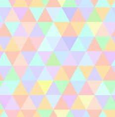 Seamless retro pattern of geometric shapes Pastel mosaic backdrop