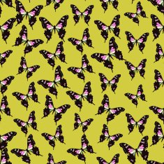 Seamless colorful background made of butterflies N6