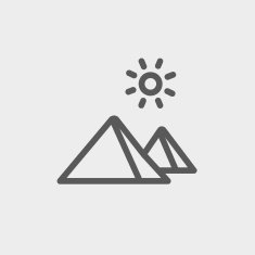 The Pyramids of Giza thin line icon