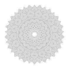 celtic knot pattern card mandala amulet N65