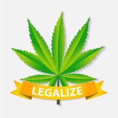 Abstract Cannabis Background Vector Illustration N3