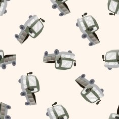 transportation car cartoon seamless pattern background N9