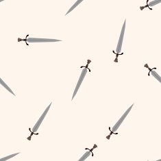 weapon cartoon seamless pattern background N4