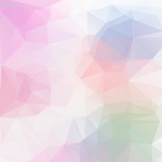 Abstract geometric polygonal background in romantic