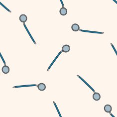 dentist tools cartoon seamless pattern background N4