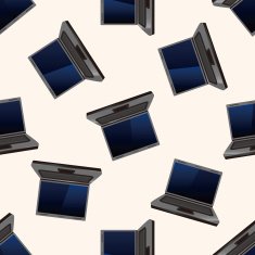 computer cartoon seamless pattern background N20