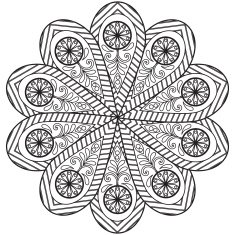 Mandala Pattern N131