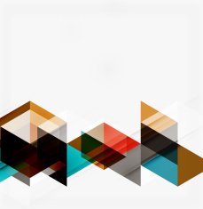 Abstract geometric background Modern overlapping triangles N507