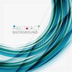 Blue wave abstract background N18