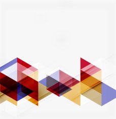 Abstract geometric background Modern overlapping triangles N515