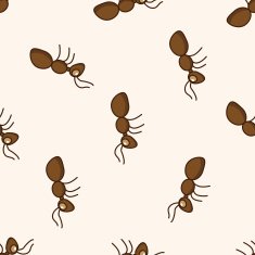 bug cartoon seamless pattern background N9