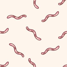 bug cartoon seamless pattern background N11