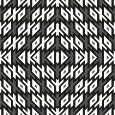 Seamless geometric background Mosaic N19