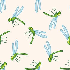bug cartoon seamless pattern background N15