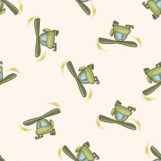 transportation Helicopters cartoon seamless pattern background N2
