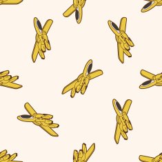 spaceship cartoon seamless pattern background N58