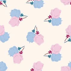 candy cartoon seamless pattern background N14