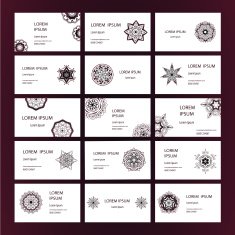 Mandalas business card 2 N5