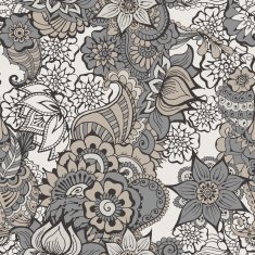 Mehndy flowers pattern N41