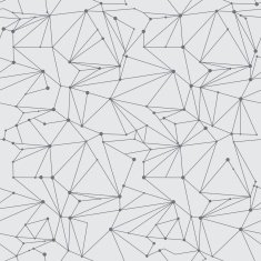 Abstract Geometric Vector Pattern