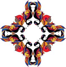 asian ornament N5