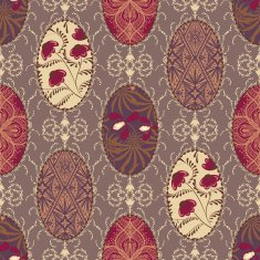 Seamless vintage pattern for fabric patchwork