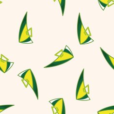 transportation airplane cartoon seamless pattern background N27