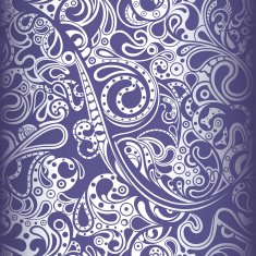 Abstract Paisley Pattern