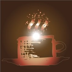 Creative design vector for coffee illustration N15