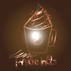 Creative design vector for coffee illustration N21