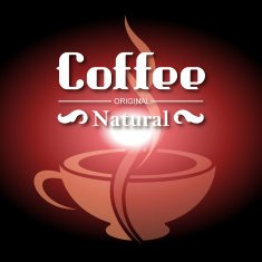 Creative design vector for coffee illustration N28