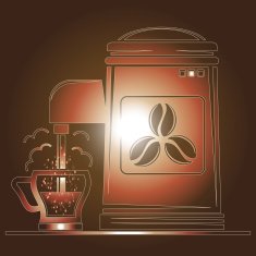 Creative design vector for coffee illustration N35