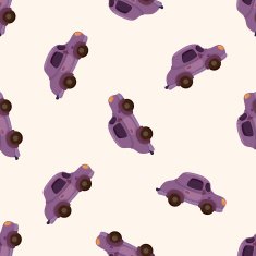 transportation car cartoon seamless pattern background N27