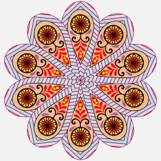 Mandala Pattern N136