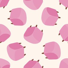 chair cartoon seamless pattern background N19