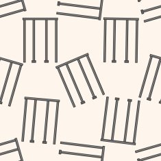 Amusement park facilities cartoon seamless pattern background N100