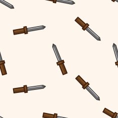 Screwdriver cartoon seamless pattern background N4