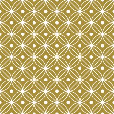 seamless art deco circle grid pattern