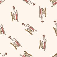 helicopter cartoon seamless pattern background