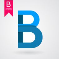 Vector alphabet symbol