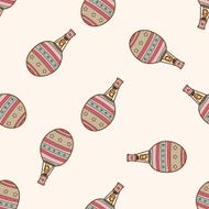 hot air ballon cartoon seamless pattern background