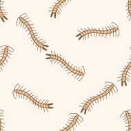 bug cartoon seamless pattern background N26