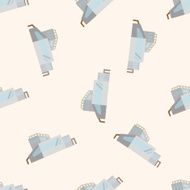 Building house cartoon seamless pattern background N30