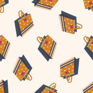gift theme icon 10 cartoon seamless pattern background N7